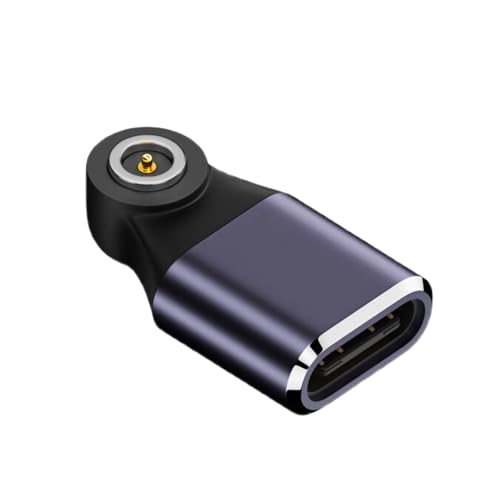 Montesy Adattatore di ricarica universale magnetico per adattatore di alimentazione intelligente degli anelli con installazione rapida e metallo C di durevolezza