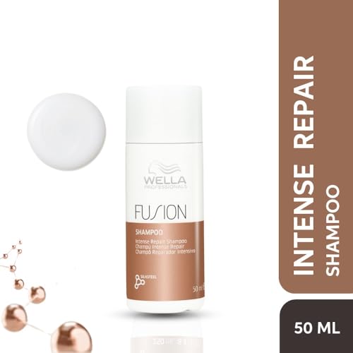 Image of WELLA PROFESSIONALS FUSION SHAMPOO Intense Repair Shampoo,50ml (Pack of 2)