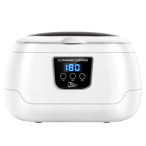 Uten Limpiador Ultrasónico Profesional Acero Inoxidable Baño 600ml 43,000hz 35w, Con Soporte Y Cesta De Limpieza, Adecuado Para Joyas, Gafas, Dentaduras Y Maquinilla De Afeitar Uten Limpiador Ultrasónico Profesional Acero Inoxidable Baño 600ml 43,000hz 35w, Con Soporte Y Cesta De Limpieza, Adecuado Para Joyas, Gafas, Dentaduras Y Maquinilla De Afeitar