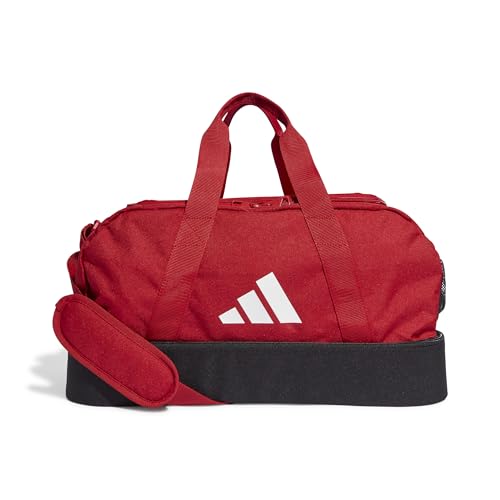 adidas Unisex Tiro League Duffel Bag, Team Power Red 2 / Black/White, S