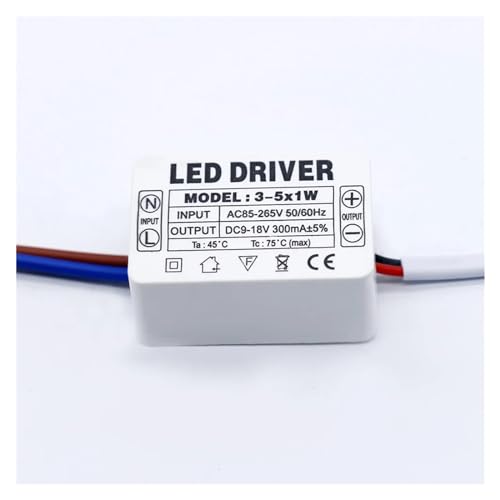 Pilote LED 300mA transformateur d'éclairage 18-25W AC85-265V - 5