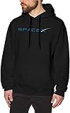 MLTseown Hombre Sudaderas con Capucha, Sudaderas, SPACEX (2) Warm Long Sleeve Sweater Pullover Hoodies for Men Winter Black