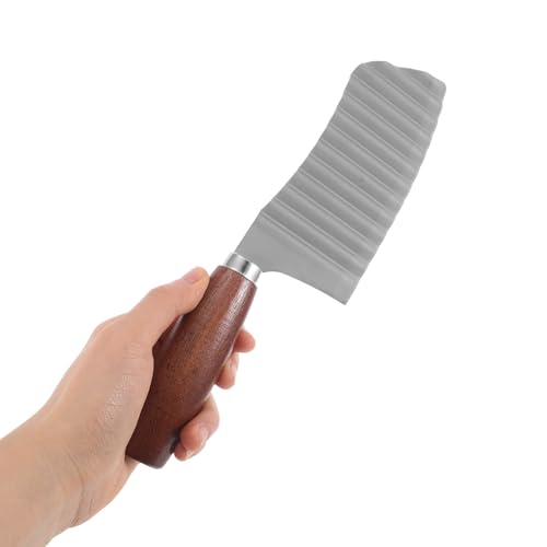 Herramienta de Corte Ondulado Acero Inoxidable con Mango de Madera miniatura 4