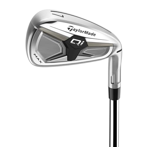TaylorMade Golf Qi Max Irons Steel Stiff Mens Righthand 4-PW