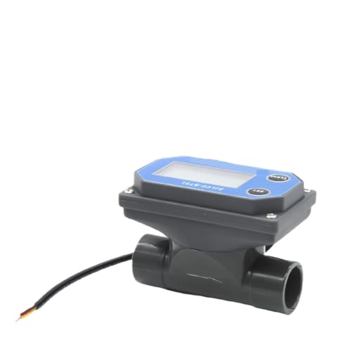 Débitmètre LCD ZJPVC-BT01 pour stopper le gaspillage d'eau sur tuyau DN15