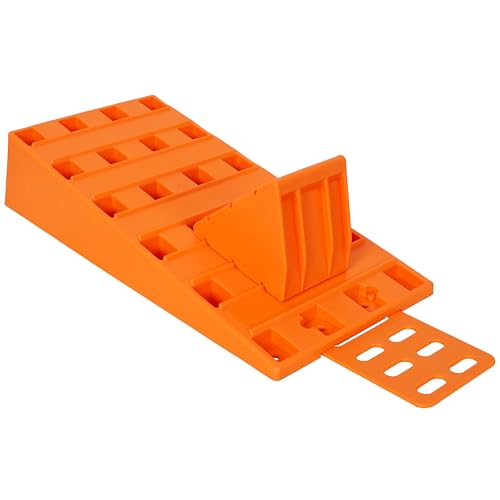 Rampas niveladoras para caravanas 5T, juego resistente para RV con 2 calzas de rueda, niveladores para camper y remolques miniatura 4