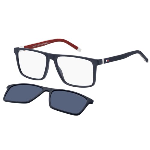 Tommy Hilfiger TH 2086/CS MATTE BLUE MATTE BLUE/BLUE CLIP-ON 56/15/145 men Sunglasses