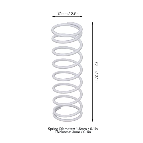 Ritoeasysports Front Shock Spring, 2Pcs Shock Absorber Spring Front Shock Spring Damper Spring Suitable For Zd Racing Dbx07 1/7 Rc Cars #TOP1