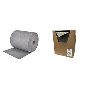 Aain Lt010A Heavy Duty Oil Absorbent Pads, Oil Maintenance Mat Roll For All Purpose Super Absorbent Mat Roll, Gray, 150' L X 15&Quot; W 1 31jezv0zfnl. sl500 . ss300