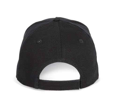 Gorra de Harley negra de 5 paneles ajustable para hombre en algodón 3