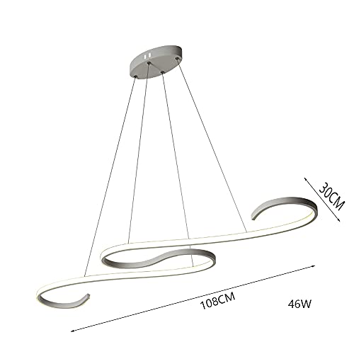 Lampes suspendues lustre créativité réglable pour bureau et maison