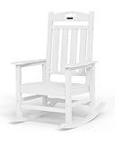 SUUNYN Mecedora para exteriores, interior (blanco)