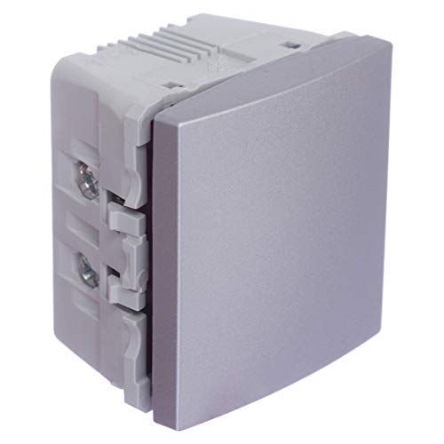 Módulo Interruptor Bipolar Paralelo 10a Schneider Electric Alumínio Única