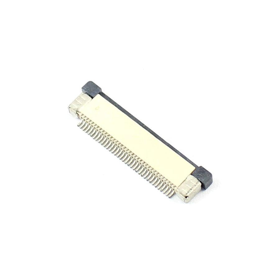 Generic 10 Pcs FPC FFC 0.5mm Pitch 35 Pin Drawer Type Ribbon Flat Connector Top Contact