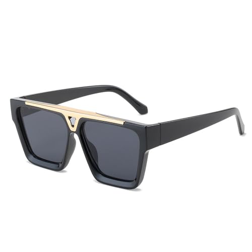 Lunettes de soleil retro de qualite superieure nuances de mode robustes miroir degrade UV400