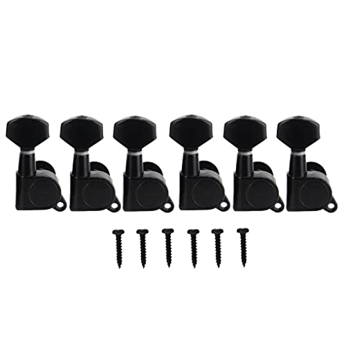 VUBLY Lot d’accordeurs de guitare scellés têtes de machine clés d’accordage chevilles 6R ou 6L petits boutons (couleur… - Les Beatles, Paul McCartney, John Lennon, RIngo Starr, George Harrison VUBLY Lot d'accordeurs de guitare scellés têtes de machine clés d'accordage chevilles 6R ou 6L petits boutons (couleur… – Image 7