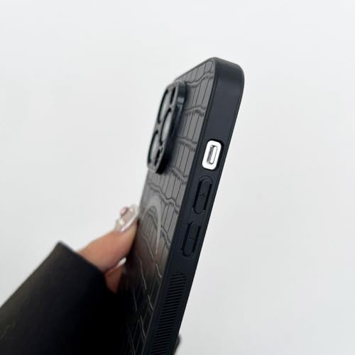 Housse cuir iPhone 14 Pro anti choc protégeant l'appareil photo