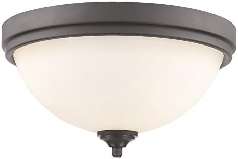 Z-Lite 3 Light Flush Mount 435F3-BRZ