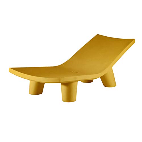 SLIDE Low Lita Lounge Beach chair Saffron Yellow