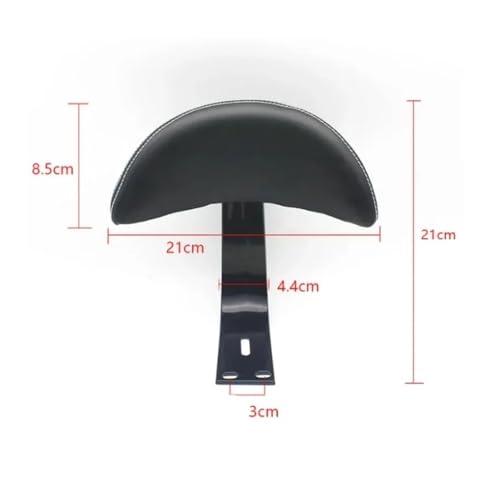 Support selle dossiers en cuir contre la fatigue du passager - 3