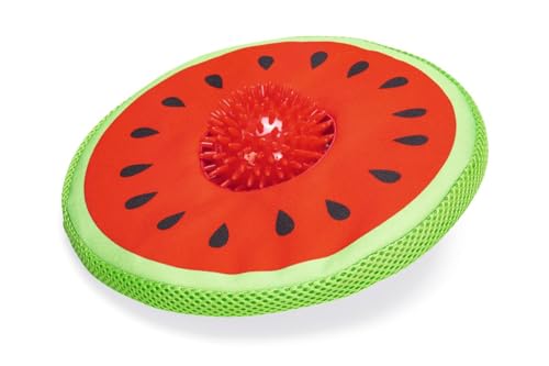 Karlie 2in1 Frisbee Melone mit Noppenball - 25 cm