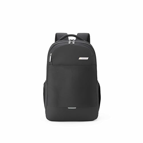 Image of American Tourister Regus | 32 Ltrs | 4 Compartments | Bottle Pocket | Ergonomic Padded Back Panel & Shoulder Straps | Laptop Backpack | 1 Year International Warranty | Black