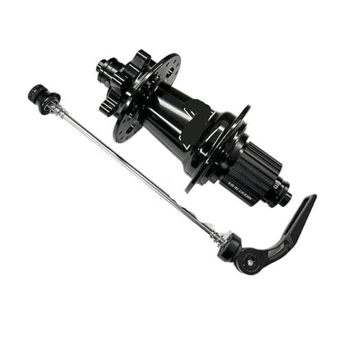 XM490 Prok7 �}�C�N�� �X�v���C�� �n�u ���A �m�C�W�[ 28 32 36 �� 10x135 12x142 �X���[ �A�N�X�� �L���[�u�AMS 12 �X�s�[�h�ƌ݊�������(Black 28H QR MS Rear)