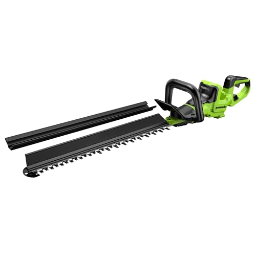 Image of Greenworks 24V 24 in Cordless Hedge Trimmer, Rotating Handle, Tool Only