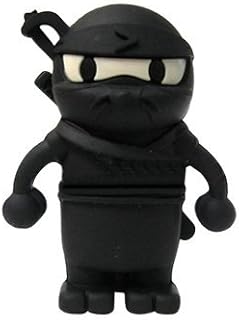 ZUBER Flash Drive  32GB Novelty Cartoon Cool Ninja Memory Stick with Fast Data Transfer  Flash Drive for Secure Backup of Data  USB Drive