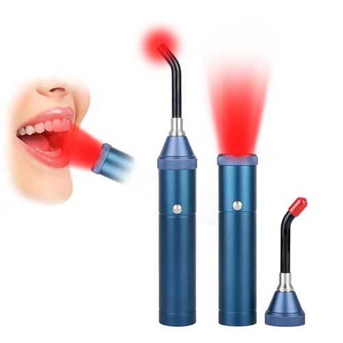 Cold SoreTreatment Red Light Therapy Healing Pain Relief for Lips Mouth Nose Ear, Knee Feet Hands Joint Muscle Nerve Health Care