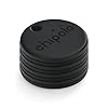 Chipolo ONE Spot – 4 Pack – Funziona con il network Apple Find My – Trova-oggetti con portachiavi (Quasi Nero)