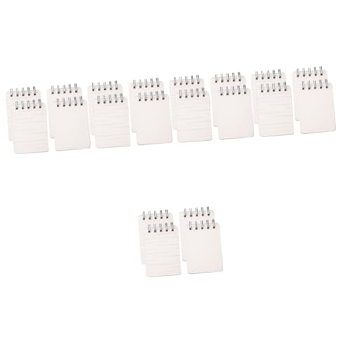 Mini cahier à spirale et bloc-notes en fer blanc pour notes quotidiennes 5 ensembles