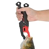Quorvex Fisch Greifer - Zange Mit Rutschfestem Griff,Werkzeug Für Das Greifen Von Fischlippen,Für Outdoor, Salzwasser, Süßwasser, See, Teich, Urlaub, Familie, Nacht, Morgen Und Roadtrip