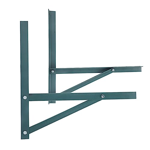 Support mural universel pour mini-split et pompe à chaleur, acier durable vert