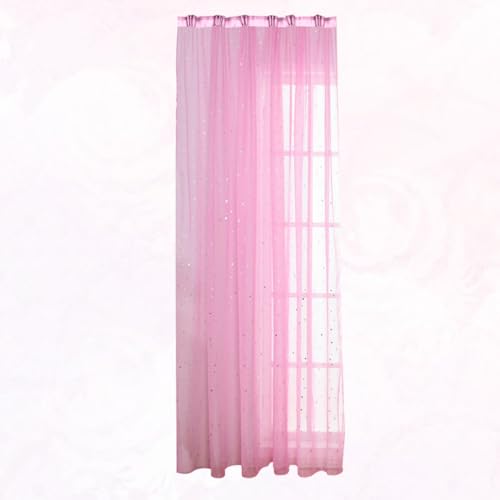 Visillo de ventana rosa con acabado textil de alta durabilidad 8