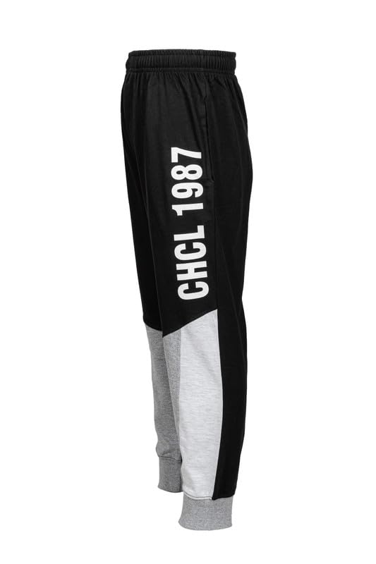 Image of chopper club Boys 6-14 Years Jogger Track Pants Cotton Regular Fit Sweatpants Lowers Pack of 2
