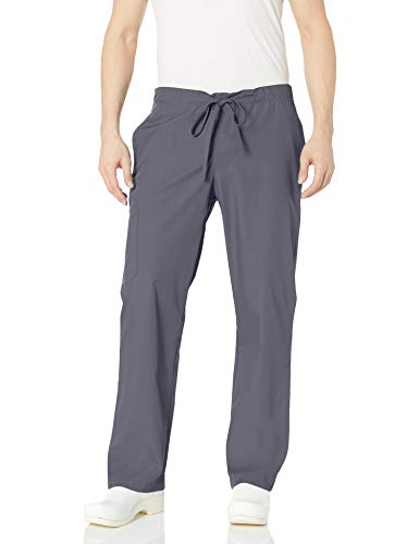 Pantalón medico unisex Huntington ultra cómodo con cordón en la cintura - Colores-Blanco/Gris/Azul- Profesiones-Dentista/Enfermera/Veterinario/ Medico/ Sanitaria