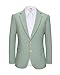 Bofan Linen Boys Blazer Formal Light Green Suit Jackets for Boy Outwear Jacket & Coats for Kids Boys’ Fashion Summer Beach Wedding Outfit Size 10