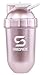 ShakeSphere Szklarka: Butelka shaker proteinowy, 700 ml ● Mieszanie w kształcie kapsułki ● Łatwe czyszczenie ● Nie wymaga kuli do mieszania i trzepaczki ● Nie zawiera BPA ● koktajle do mieszania i napojów, koktajle - różowe złoto