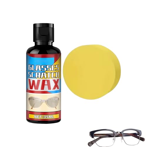 Removedor De Rayas De Vidrio - Spray Portátil Profesional De 35 Ml, Limpiador De Gafas, Gafas De Sol, Cámaras Y Pantallas De Teléfono, Ideal Para Conducción De Vehículos
