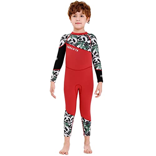 Fancyes Kids Diving Suit 2.5 Swimsuit Sleeve Jumpsuit for Swiing