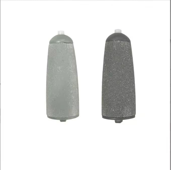 Râpe électrique pieds rechargeable rose avec deux rouleaux interchangeables - 4