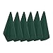 DII Cotton Solid Flat Weave Dish Towels, 18 x 28" Set of 6, Absorbent Monogrammable Kitchen Towels for Cooking and Baking-Dark Green