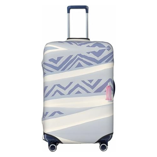 Elastic Washable Suitcase Cover Protector,Snow mound Luggage Cover Sleeve Wrap for 18-32 Inches Suitcase Travel Accessories