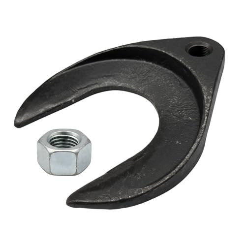 KPFILEH 48 mm Inner CV Axle Removal Tool with Nut, Universal CV Joint Fork Adapter, Car Front Wheel Drive Axle Puller Tool Fits Slide Hammers with 5/8