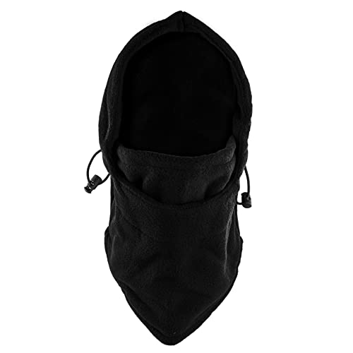 Fleece Windproof Ski Face Mask Balaclavas Hood By Super Z Outlet (Black),One Size #TOP1