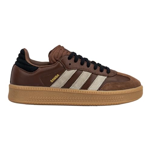 Adidas Originals Men's Samba XLG Shoes, Preloved Brown/Wonder Beige/Core Black, US 11