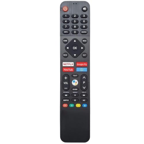 Image of BLACKSHEEP Compatible with Nokia Tv Remote Control Original Suitable for Smart Android 4K LED UHD OLED HD Nokia Television with OTT Hotkeys - Infrared Non Voice Command Remote Control-