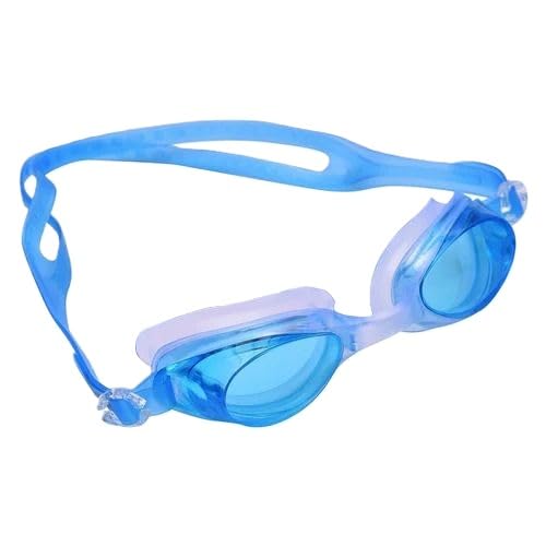 Image of Swimming Goggles Prescription Optical Corrective Lenses with UV Protection, Anti-Fog