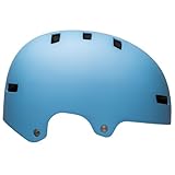 Bell - Local SOLID CE Helme - Erwachsene Unisex - Schutzausrüstung, Fahrradhelm, BMX-Helm, BMX-Schutzhelm, Mattblau, M